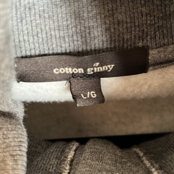 Cotton Ginny Button Up Sweat Top - Picture 6 of 7